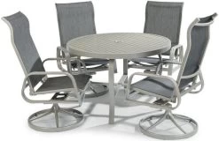Homestyles® Captiva 5-Piece Gray Outdoor Dining Set