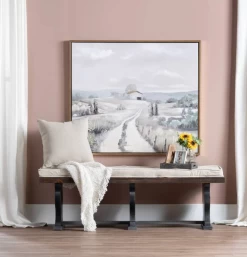 Crestview Collection Beaufort Stained Bench -Furniture Store 2c19e430 5603 4264 8f28 1b8b72474165