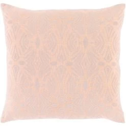 Surya Accra Peach 22"x22" Toss Pillow Shell