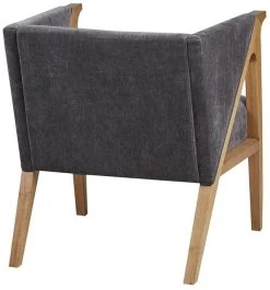 Olliix By Madison Park Carla Charcoal Accent Lounge Chair -Furniture Store 305596b5 cdc4 4dd1 8405 e42041cd768a