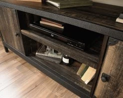 Sauder® Steel River® Carbon Oak® Credenza -Furniture Store 326da1cb 9d14 4eca 87e3 5b1c80593f16