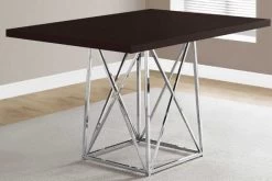 Monarch Specialties Inc. Espresso Dining Table With Chrome Base 7 Monarch Specialties Inc. Espresso Dining Table With Chrome Base -Furniture Store 3296c857 48a5 42fc a4cd 3f5fe4ca4a3b