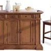 Homestyles® Americana 3-Piece Brown Kitchen Island Set -Furniture Store 333ff2b0 392d 4e6c 94fa a7f701bd2631