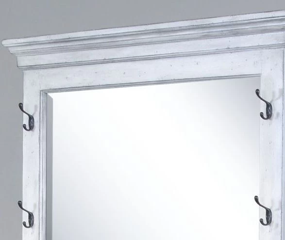 Sunny Designs™ Westwood White Halltree With Bench Storage 5 Sunny Designs™ Westwood White Halltree With Bench Storage - Image 3