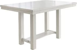 Signature Design By Ashley® Robbinsdale Antique White Counter Height Dining Extension Table