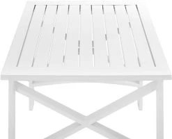 Crosley Furniture® Kaplan White Outdoor Side Table -Furniture Store 351dc21e d1ce 435d 8a99 cac9864bb4ef