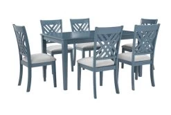 Lane Kinsey Graphite 7pc Dining Group