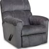 HomeStretch Gray Rocker Recliner -Furniture Store 358a9070 ab98 4661 9930 de7086a0c085