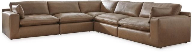 Signature Design By Ashley® Emilia 5-Piece Caramel Modular Sectional 3 Signature Design By Ashley® Emilia 5-Piece Caramel Modular Sectional