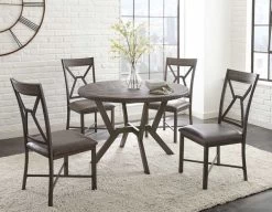 Steve Silver Co. Alamo Gray 45" Round Dining Table 7 Steve Silver Co. Alamo Gray 45" Round Dining Table -Furniture Store 37181574 3021 47ef b181 d12f147dfbdd