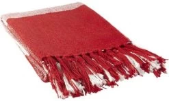 Surya Bufflonne Dark Red 50"x60" Throw Blanket 9 Surya Bufflonne Dark Red 50"x60" Throw Blanket -Furniture Store 37325e06 5980 4456 b18d b4b548095663
