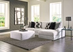 IAmerica Asher 2pc Arctic Chaise Sectional