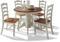 Homestyles® French Countryside 5-Piece Off-White Dining Set