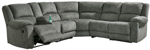 Signature Design By Ashley® Goalie 6-Piece Pewter Reclining Sectional 3 Signature Design By Ashley® Goalie 6-Piece Pewter Reclining Sectional