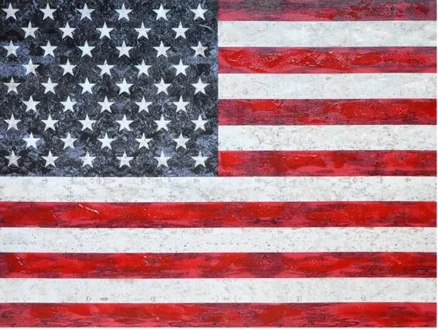 Crestview Collection USA Blue/Red/White Wall Art 3 Crestview Collection USA Blue/Red/White Wall Art