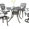 Homestyles® Grenada 5-Piece Charcoal Outdoor Dining Set