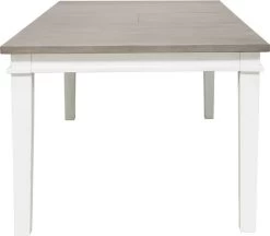 Benchcraft® Nollicott Whitewash/Light Gray Dining Extension Table 10 Benchcraft® Nollicott Whitewash/Light Gray Dining Extension Table -Furniture Store 3dbc9461 3a10 4892 b408 3ced5a6a38b6