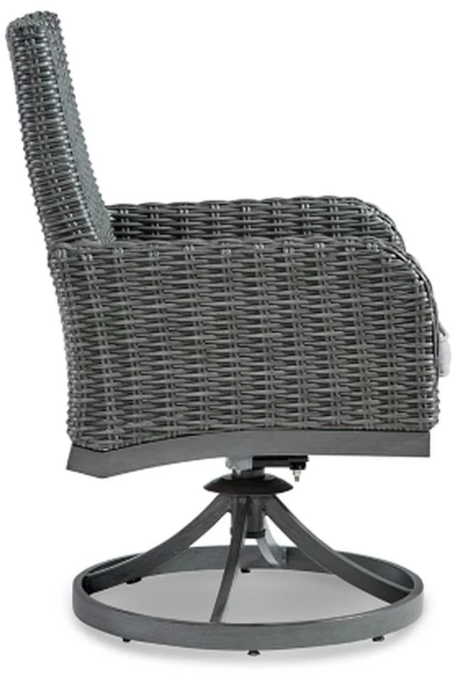 Signature Design By Ashley® Elite Park Gray Swivel Chair With Cushion 5 Signature Design By Ashley® Elite Park Gray Swivel Chair With Cushion - Image 3