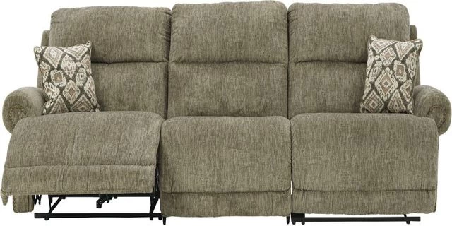 Signature Design By Ashley® Lubec 3-Piece Taupe Reclining Sofa 4 Signature Design By Ashley® Lubec 3-Piece Taupe Reclining Sofa - Image 2
