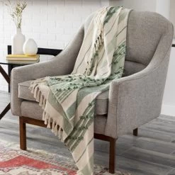 Surya Yemaya Mint 50"x60" Throw Blanket 10 Surya Yemaya Mint 50"x60" Throw Blanket -Furniture Store 3eaf3cbf 596d 46a6 93b5 df33b51d8450