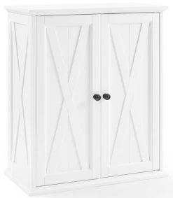 Crosley Furniture® Clifton Distressed White Stackable Pantry