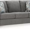 Signature Design By Ashley® Deltona Graphite Queen Sofa Sleeper -Furniture Store 40201474 3752 4134 9388 a6e26f5d1402
