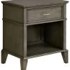 Olliix By Madison Park Signature Reclaimed Grey Yardley Nightstand -Furniture Store 40521c67 5a03 473c 838d 3edf8764cca7