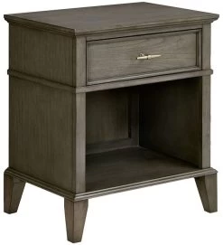 Olliix By Madison Park Signature Reclaimed Grey Yardley Nightstand