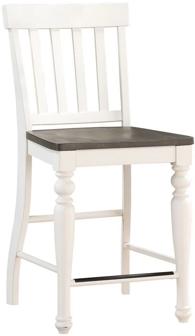 Steve Silver Co.® Joanna Ivory & Mocha Counter Height Chair - 2pc 3 Steve Silver Co.® Joanna Ivory & Mocha Counter Height Chair - 2pc