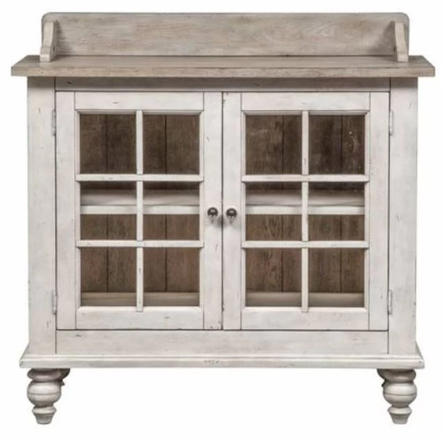 Liberty Whitney Antique Linen/Weathered Gray Server 4 Liberty Whitney Antique Linen/Weathered Gray Server - Image 2