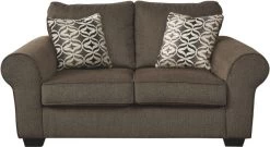 Benchcraft® Nesso Walnut Loveseat