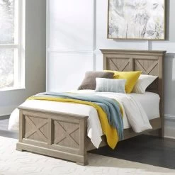 Homestyles® Mountain Lodge Gray Twin Bed -Furniture Store 416c2196 d6e4 4395 bd7f 1a77e8073be8