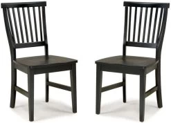Homestyles® Arts & Crafts 2-Piece Black Chair