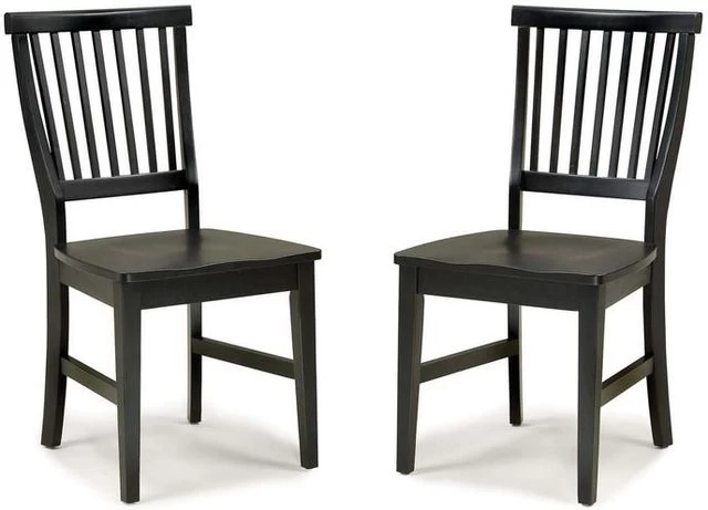 Homestyles® Arts & Crafts 2-Piece Black Chair 3 Homestyles® Arts & Crafts 2-Piece Black Chair