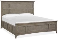 Magnussen® Home Paxton Place Dovetail Grey 3pc Queen Panel Storage Bedroom Group P09106978 -Furniture Store 42440162 dd39 4d23 a858 8473dbd65362