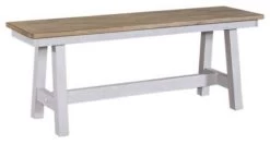 Liberty Lindsey Farm Sandstone/Weathered White Backless Bench