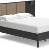 Signature Design By Ashley® Charlang Two-Tone Full Panel Bed With 2 Extensions