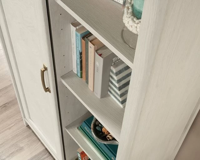 Sauder® Coral Cape® Glacier Oak® Storage Display Cabinet 5 Sauder® Coral Cape® Glacier Oak® Storage Display Cabinet - Image 3