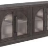 Signature Design By Ashley® Dreley Grayish Brown Accent Cabinet -Furniture Store 44c65983 5fb1 4e64 9e7e 44a4844ea261
