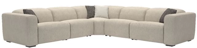 Kate Preston Home Capri Wicker 5PC Power Headrest Modular Reclining Sectional 3 Kate Preston Home Capri Wicker 5PC Power Headrest Modular Reclining Sectional