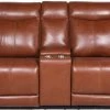 Steve Silver Co. Natalia Coach Power Reclining Loveseat With Console