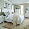 Magnussen® Home Heron Cove Chalk White 3pc King Panel Storage Bedroom Group P55873720