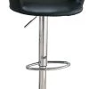Coaster® Barraza Black/Chrome Adjustable Stool -Furniture Store 472dfb3d 44d1 4187 be13 9cbbcd6cbaa6