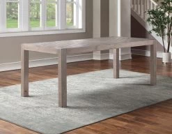 Steve Silver Co. Auckland Weathered Grey 79" Dining Table -Furniture Store 4775d672 3ba1 45b9 b0ec 2873b7c298bc