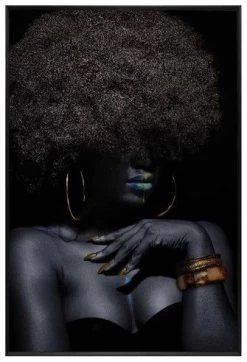 Crestview Collection Ariah Black Wall Art