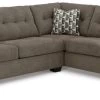Signature Design By Ashley® Mahoney 2-Piece Chocolate Right-Arm Facing Sectional With Corner Chaise -Furniture Store 4c52ec9d a36d 4684 a87d 3e1dc6098b8b