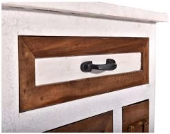 Progressive® Furniture Layover Iron/Natural/White Nightstand -Furniture Store 4dff8b06 1345 4580 9e11 b3096165454d