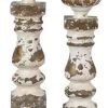 Crestview Collection Brimar Set Of 2 Brown/White Candleholders -Furniture Store 4e0fc50f 6c81 430a 9679 aa7bd83ac750