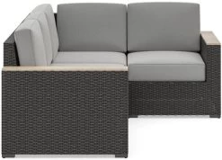 Homestyles® Boca Raton Brown Outdoor 4-Seat Sectional -Furniture Store 4f38ecad cb79 48c5 9378 5c7096247c50