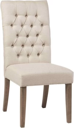 Coaster® Douglas 2-Piece Vineyard Oak Tufted Back Dining Chairs
